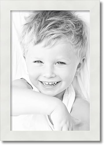 Miniatura 2 de ArtToFrames Marco de fotos blanco de 16 x 24 pulgadas, paquete de 5, este marco de póster de MDF personalizado de 2 pulgadas es blanco, viene con