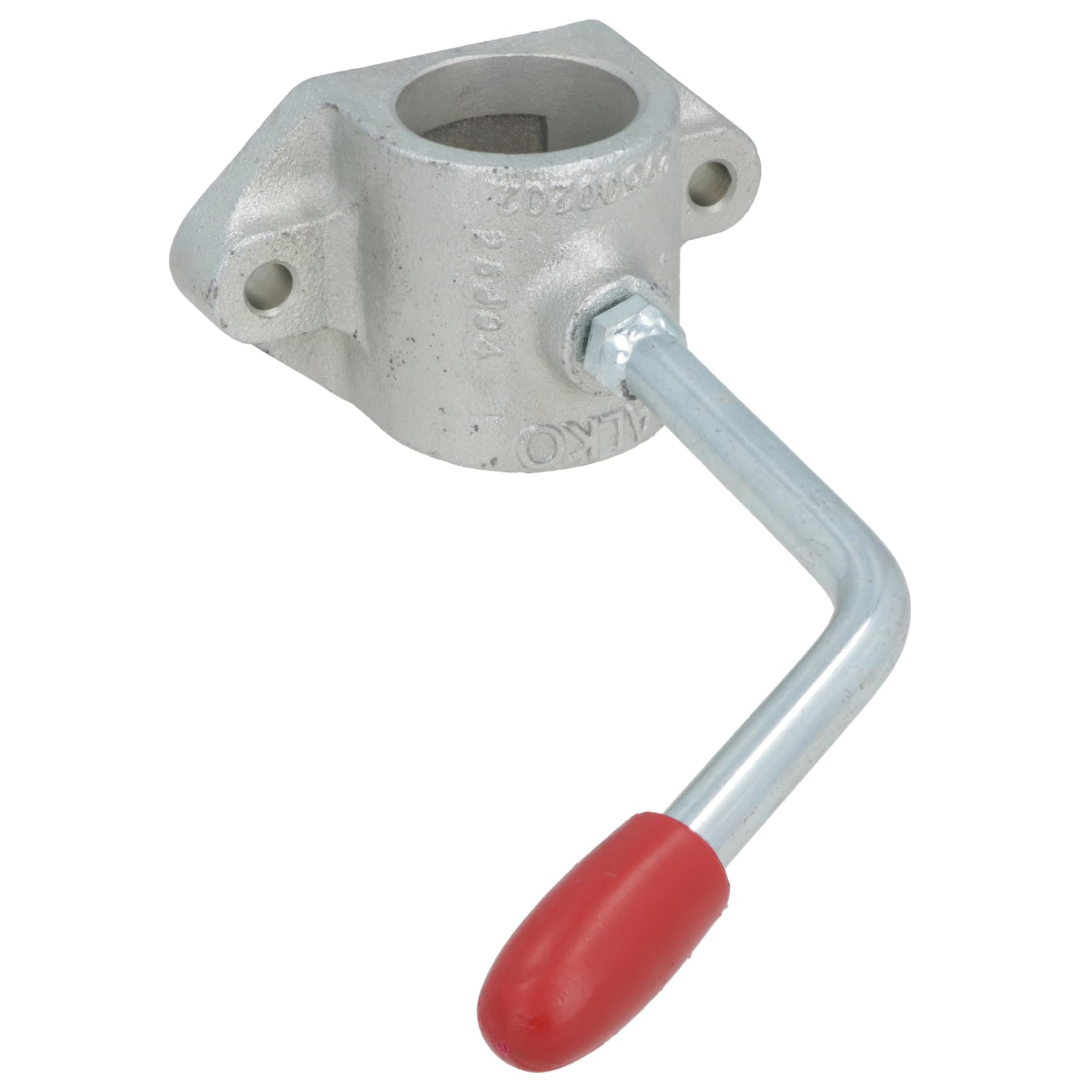AB Tools Oryginalne ALKO 48 mm bardzo ciężkie żeliwne koło podporowe / wspornik zaciskowy