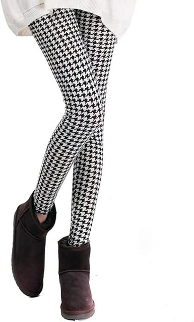 Locomo Women Houndstooth Print Pattern 