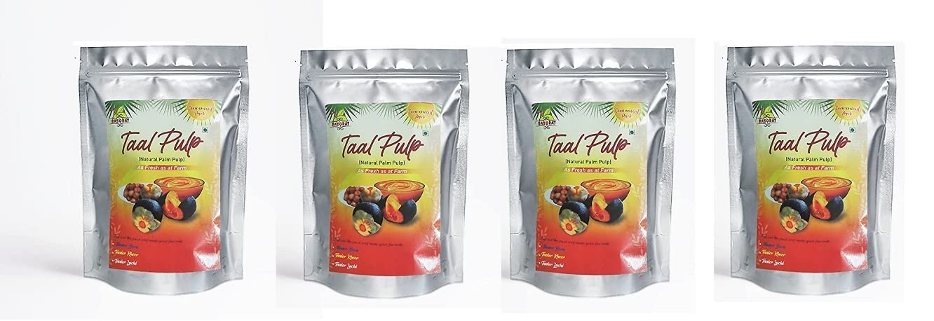 Rasoraj Fresh and Natural Palm/Taal Fruit Pulp | Bengali Taal Pulp | No Added Preservative | 500 gm (Pack of 4) (B0BGKRVF8T) Amazon Price History, Amazon Price Tracker