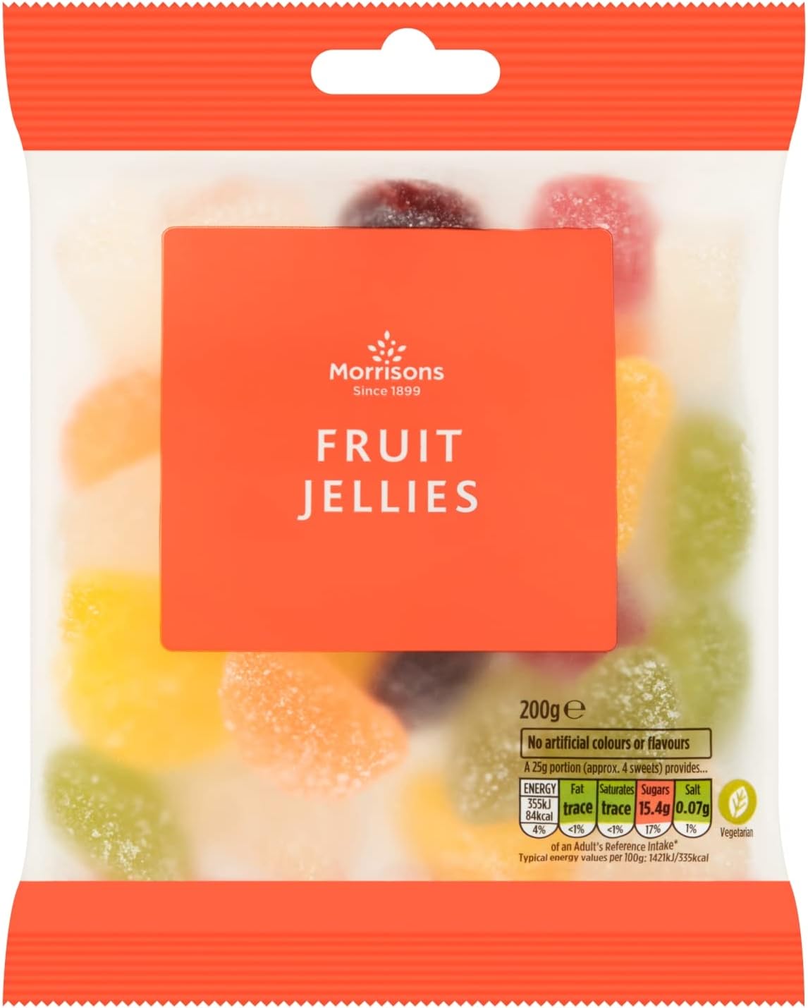 Morrisons Fruit Jellies, 200g