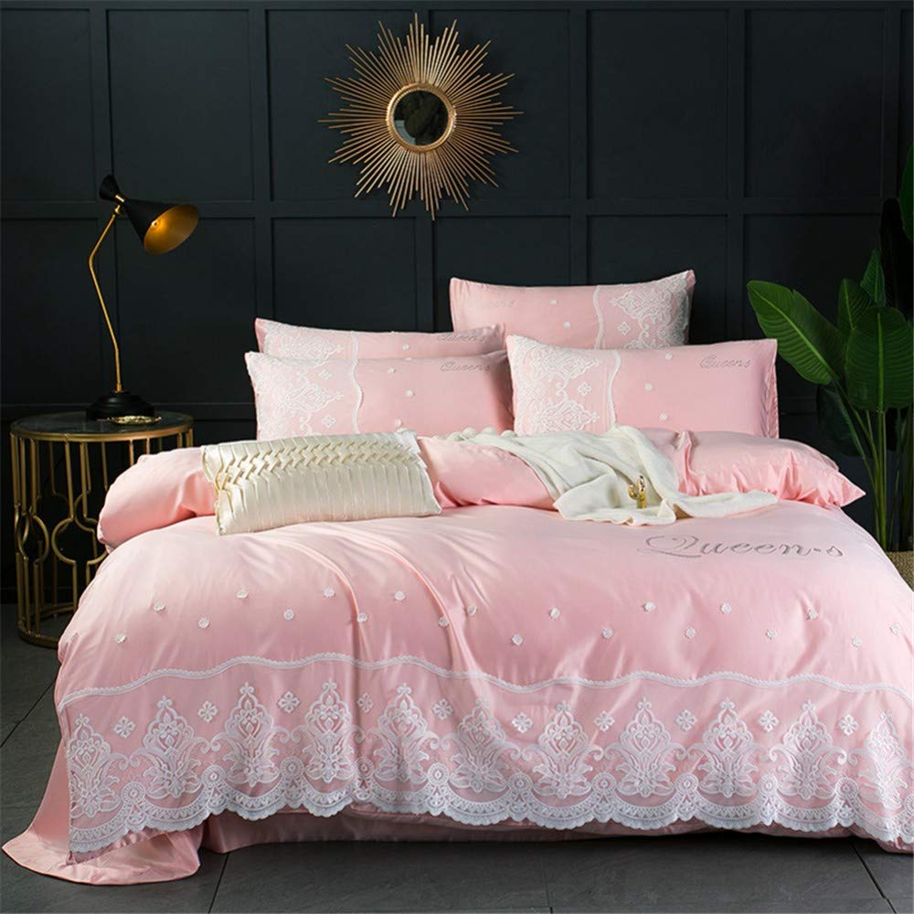 Ropa de cama princesa de encaje y flores para noches de relax