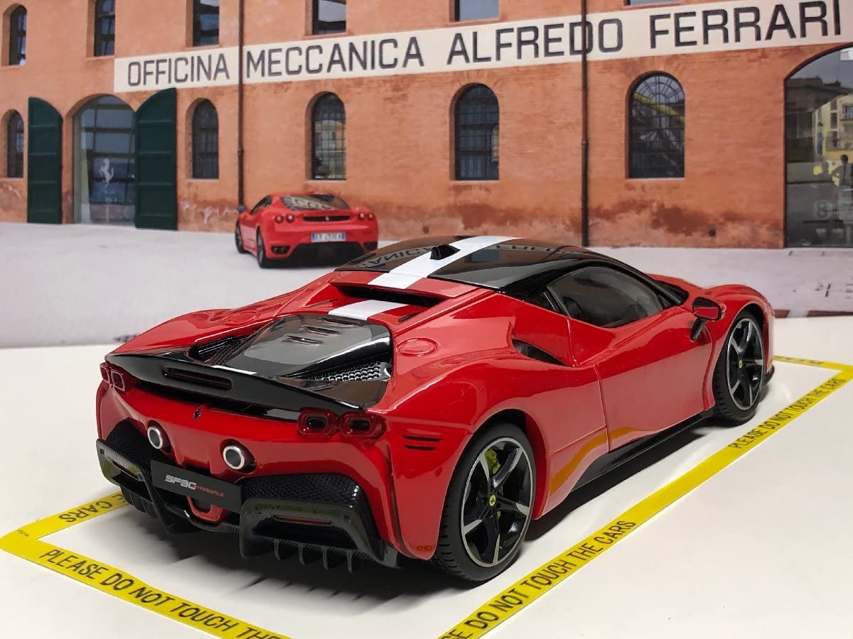 Amazon | 1周年セール Burago signature 1/18 Ferrari SF90 Stradale 
