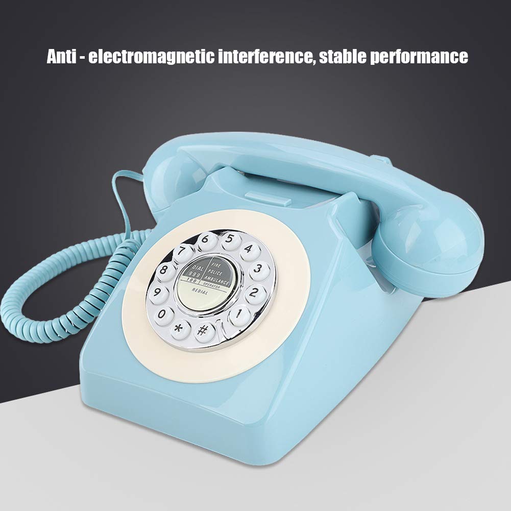 MS-300A Telefon stacjonarny w stylu Retro Telefon biurowy Home Decoration Telefon przeciwzakłóceniowy przeciwzakłóceniowy