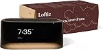 Loftie Alarm Clock with Sound Machine – Smart Alarm Clock with Light, White Noise, Bluetooth Speaker, Night Light Sound Machine, 100+ Sounds, Blackout Mode, No WiFi Mode, Optional App-Black