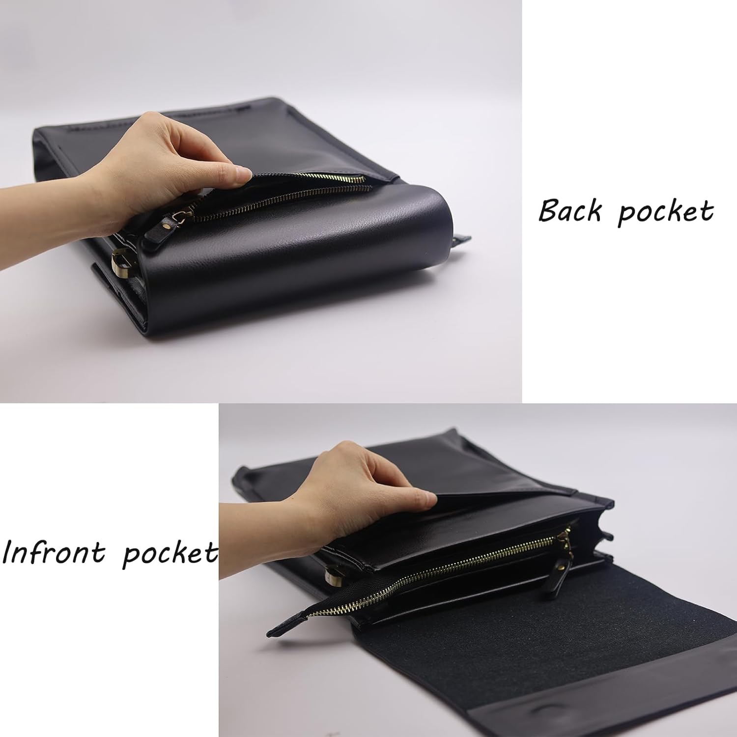 Mens Crossbody Bags Leather Messenger Shoulder Bag Side Sling Bag for Men Travel Work Business Magnetic Buckle