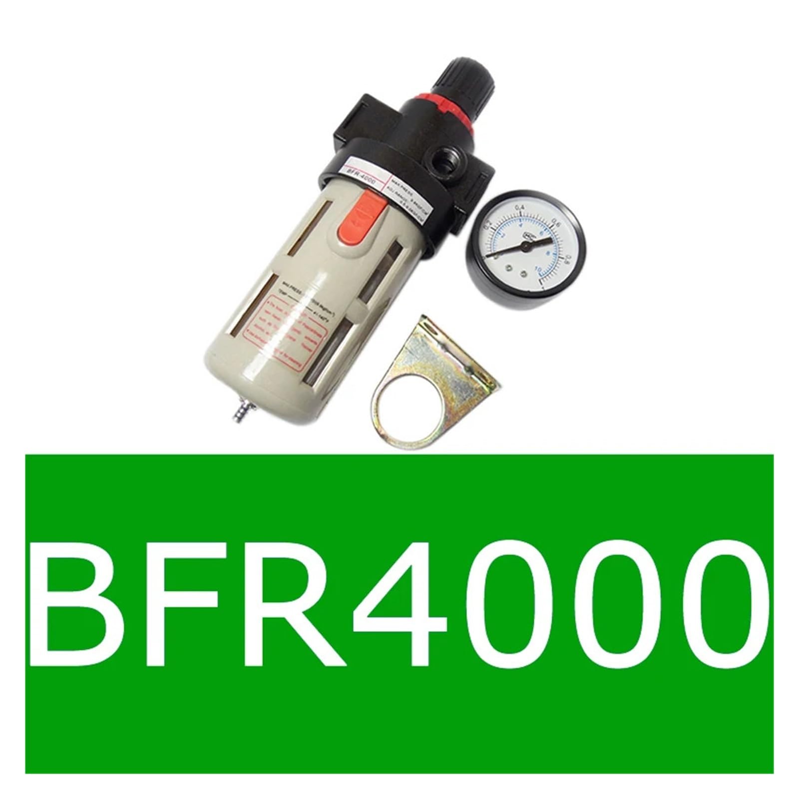 BFR2000 3000 4000 Pneumatyczne urządzenie do uzdatniania źródła powietrza filtr powietrza regulator ciśnienia filtr sprężarki z manometrem, separator oleju(BFR4000)