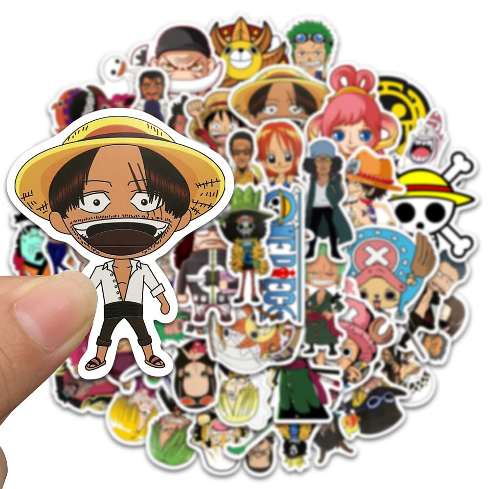 Amazon.co.jp: For ワンピース ステッカー 50枚セット かわいいアニメ