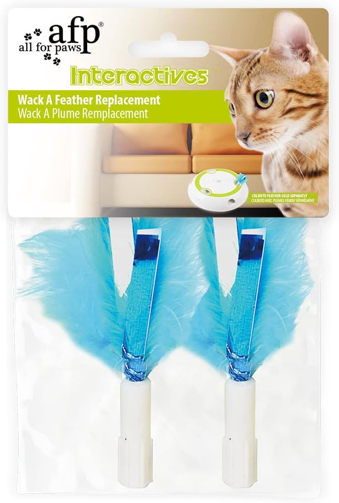 ALL FOR PAWS Whack a mole cat Toy cat Whack a mole Mouse Toy Replacements Cat Fun Playing Toy, Re-Fill - 2 Packs