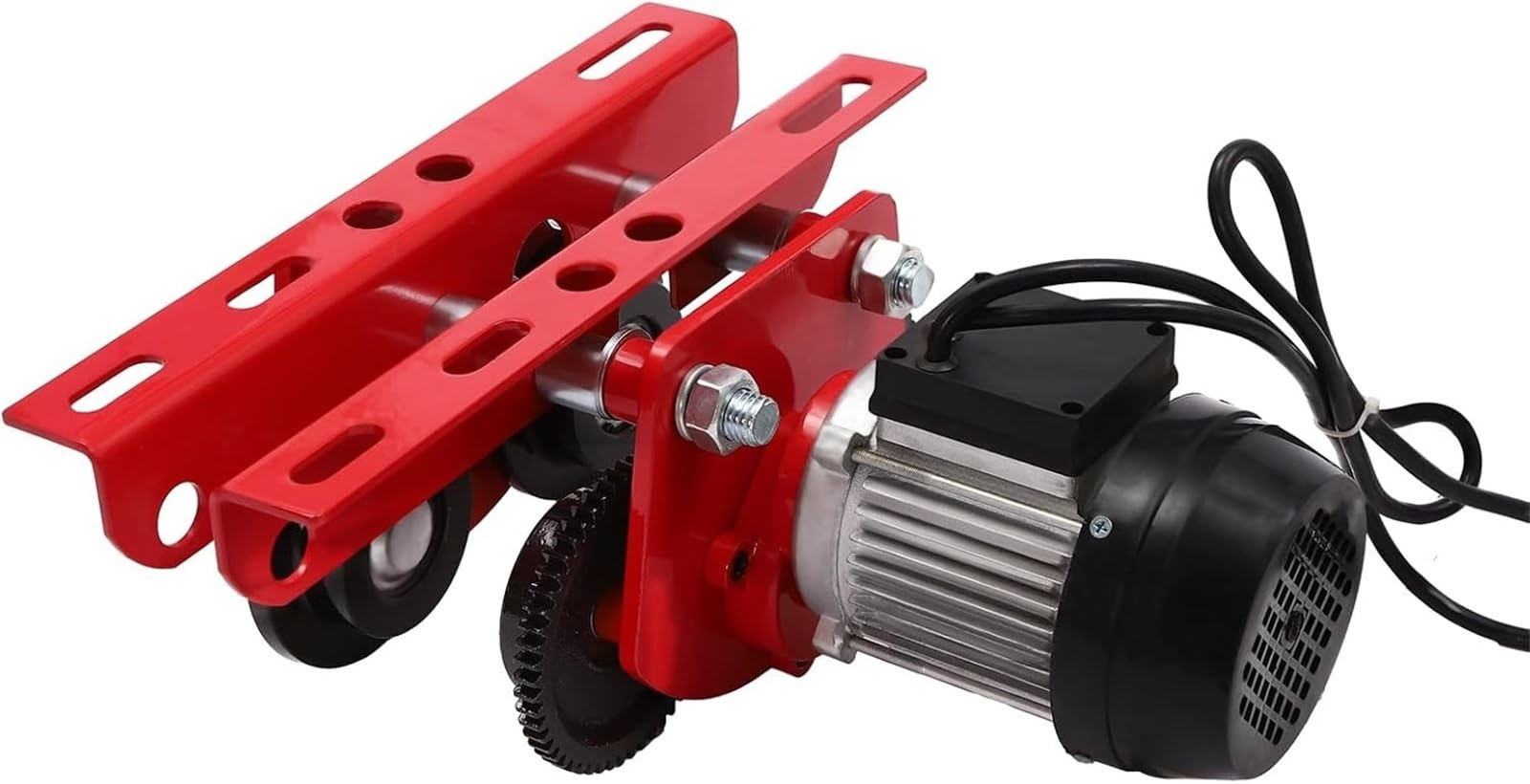 Polipasto Eléctrico Polipasto Eléctrico Del Torno 1T Polea Motor De Elevación Carga 370 W Ancho Ajustable 68-120 Cm
