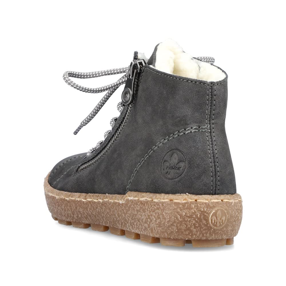 Rieker Donna Sneaker N1020, Signora Sneaker Basse,Soletta Removibile