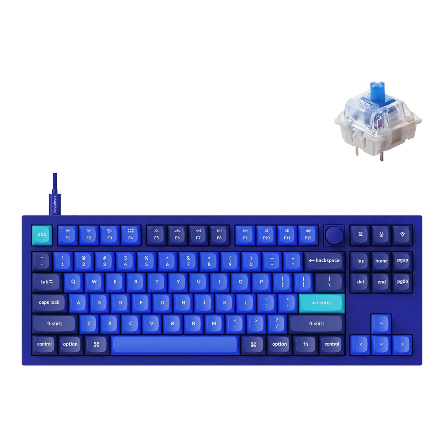 Amazon.com: Keychron Q3 Wired Custom Mechanical Keyboard