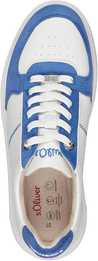 S.Oliver 5-23635-28 Donna Scarpe da Ginnastica con Lacci