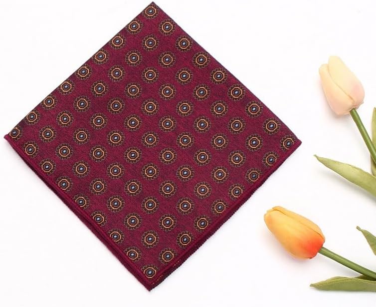 Men's Polyester Wedding Handkerchief Party Chest Scarf Suit Accessory Business Pocket Square