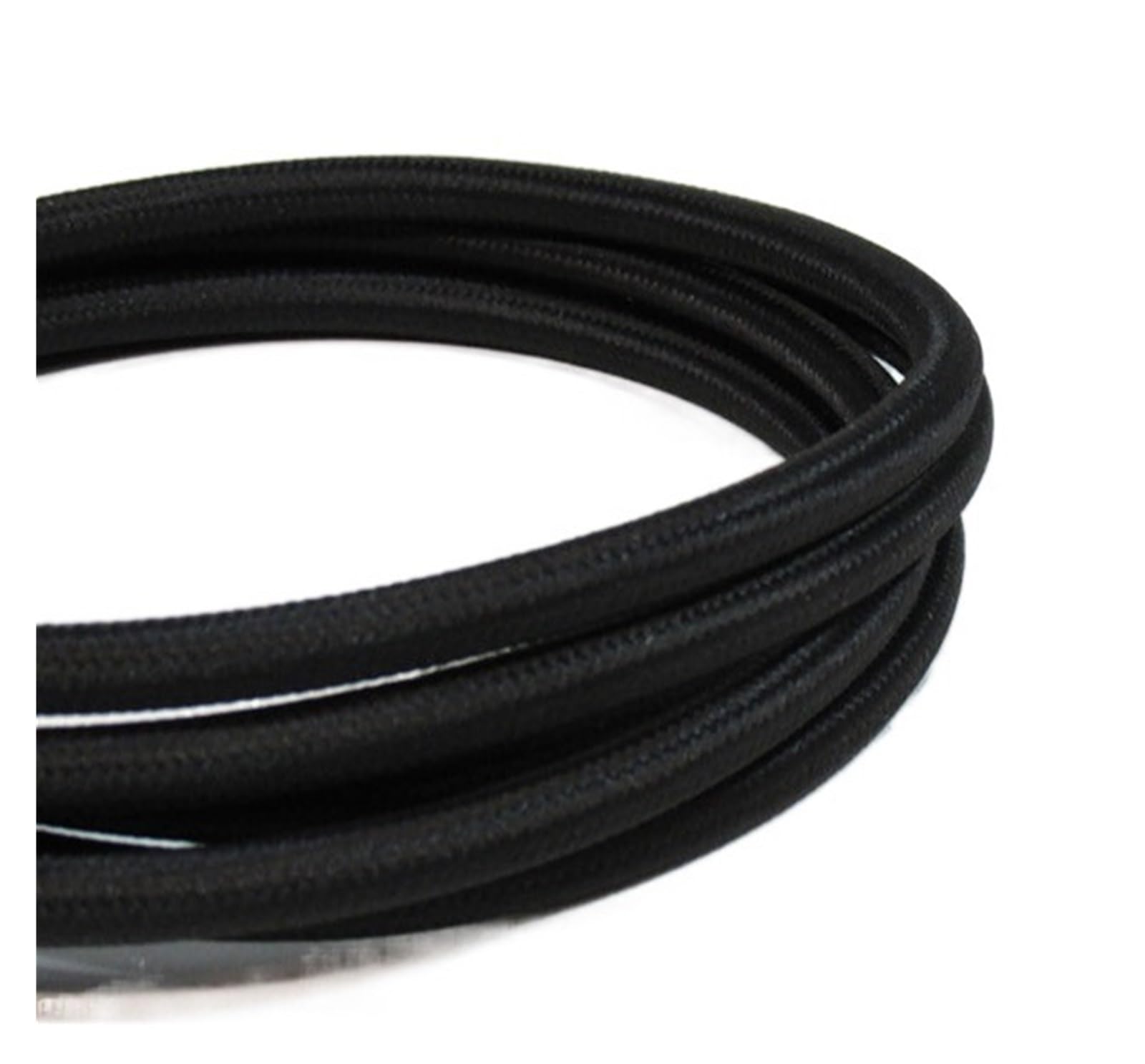 Outdoor Extension 2 x 0.75mm2 Fabric Cable 2 Meters 5 Meters 10 Meters Electric Cord Lighting Textile Wire Solar sheathed(Color:Black Color,Size:10meter)