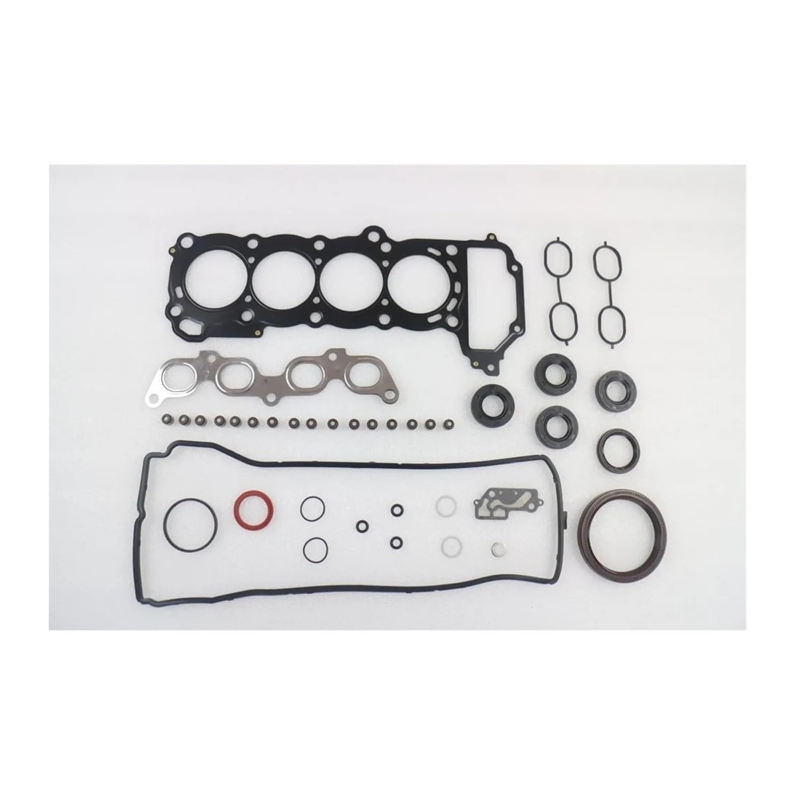 Zylinder Dichtungssatz Auspuffdichtungen VOLLE KOPFÜBERHOLUNG MOTOR DICHTUNG Set Fit Für Nissan Micra 1,0 1,2 1,4 2002 Auf CR10DE K12 VRS