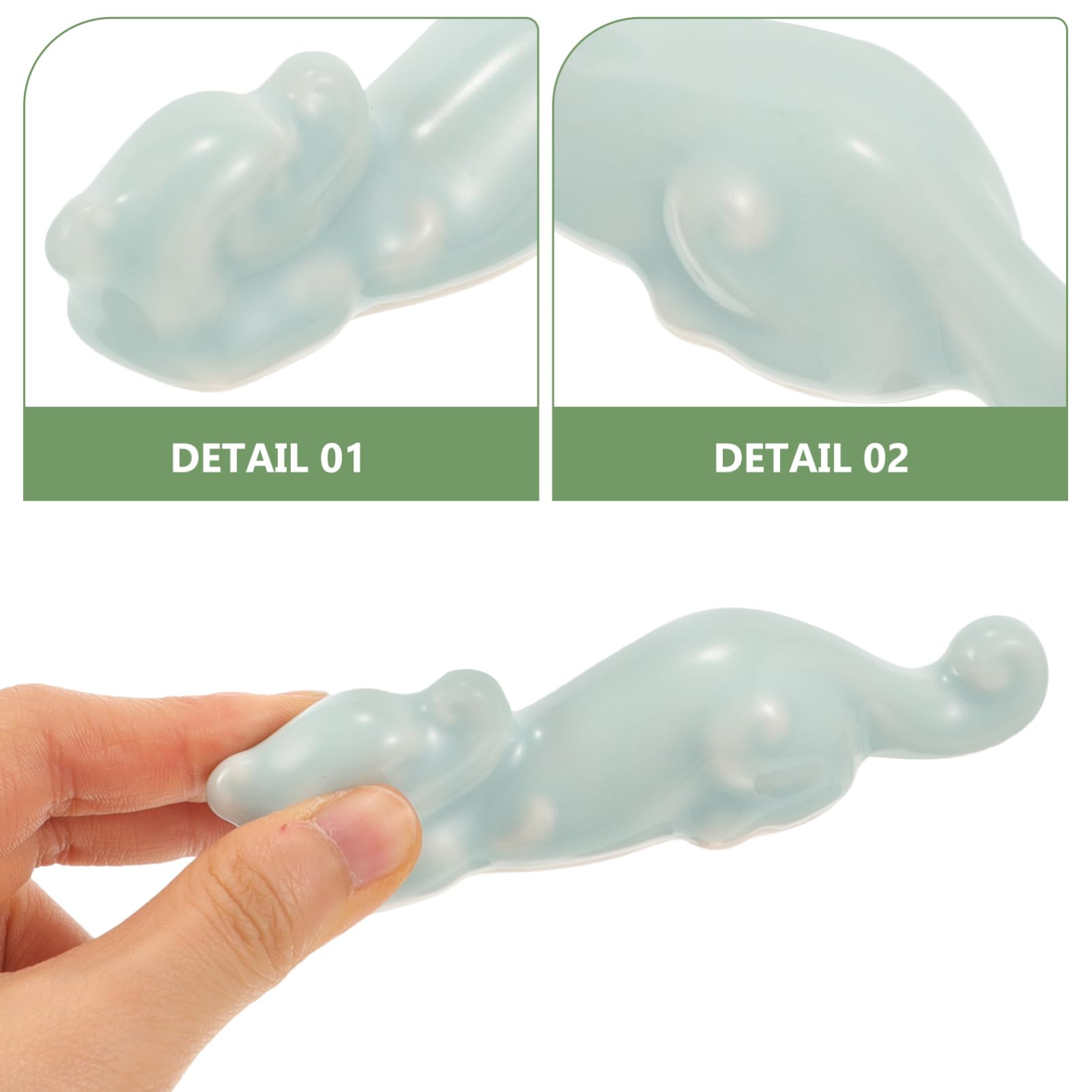 Operitacx 5stücke Ceramic Pen Holder Eleganter Kalligraphie-pinselhalter Aus Hochwertiger Keramik Stabiler Stand Für Schreibbedarf Und Kunstbedarf Für Zuhause Und Büro