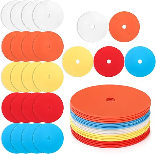 Eorbow 20 Pcs Flat Spot Markers