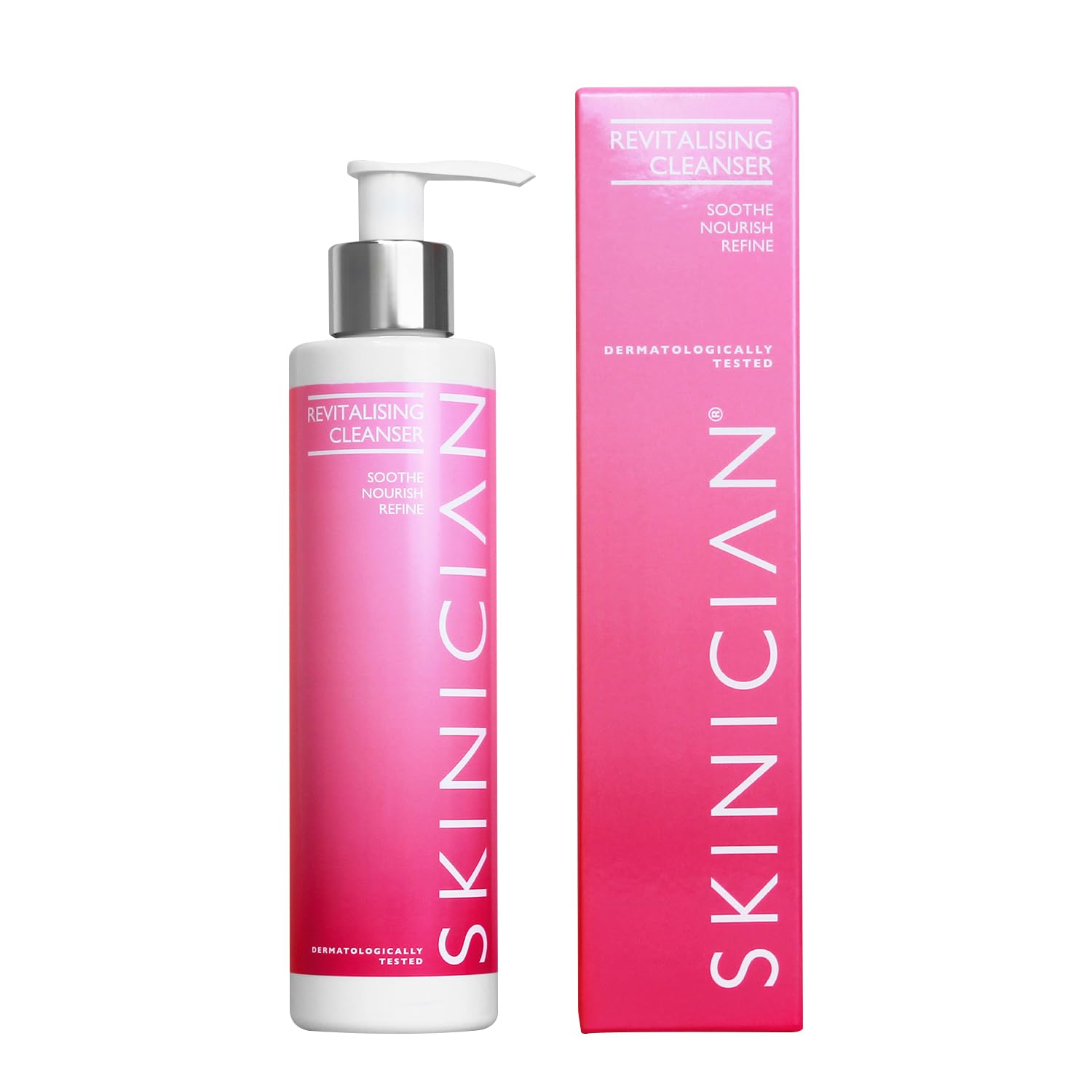 Revitalising Cleanser - Daily Makeup Remover - Lightweight Face Cleanser - Gentle Cleanser with Tea Tree Extract - Soothing Cleansing Gel for All Skin Types - Vegan & Cruelty Free (200ml)