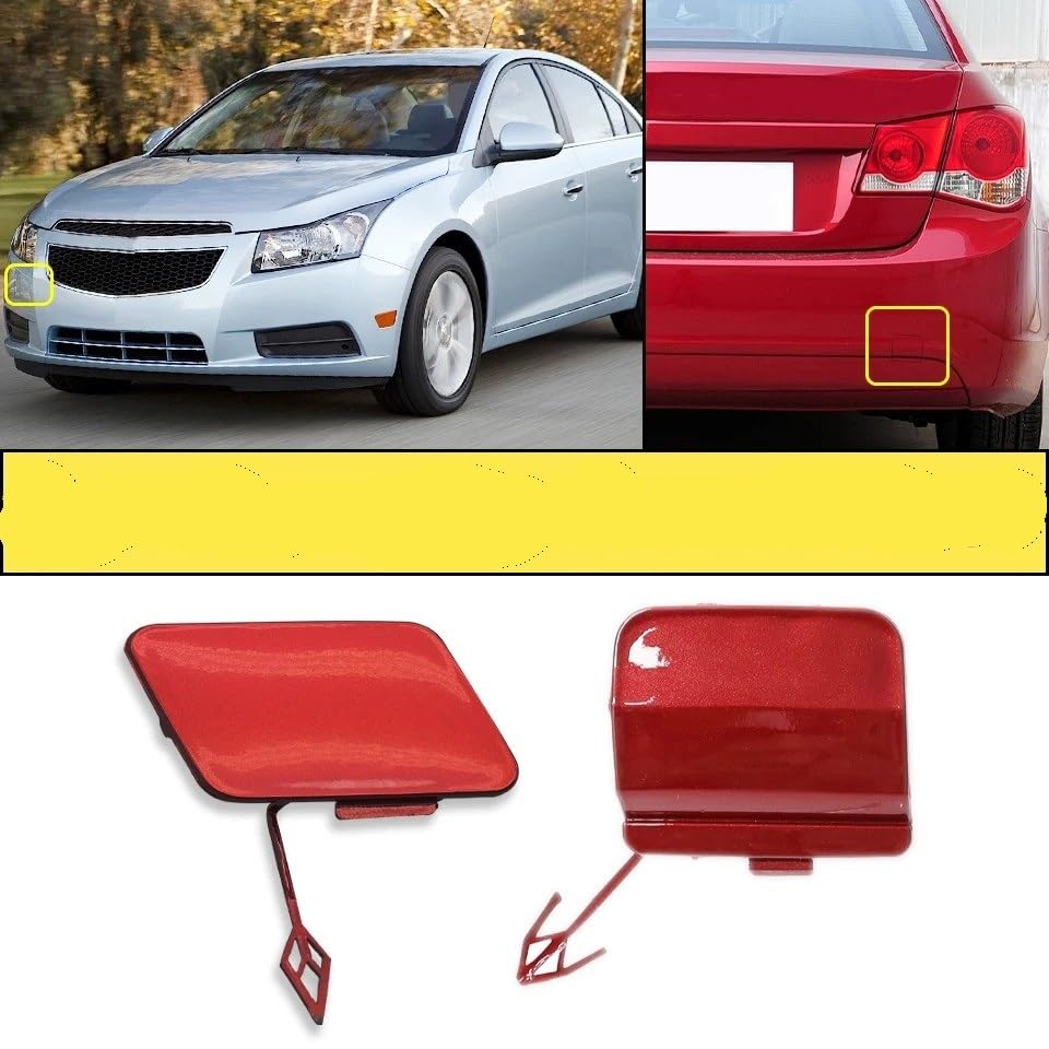 Cache-crochet remorquage arrière perdu ? Solution grise pour Chevrolet Cruze 2009-2013