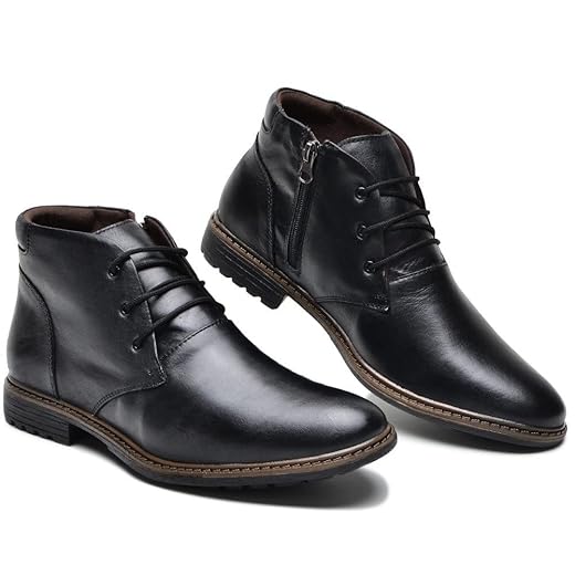 Bota Masculina Social urbana soft couro bovino AE1005 CL PTO