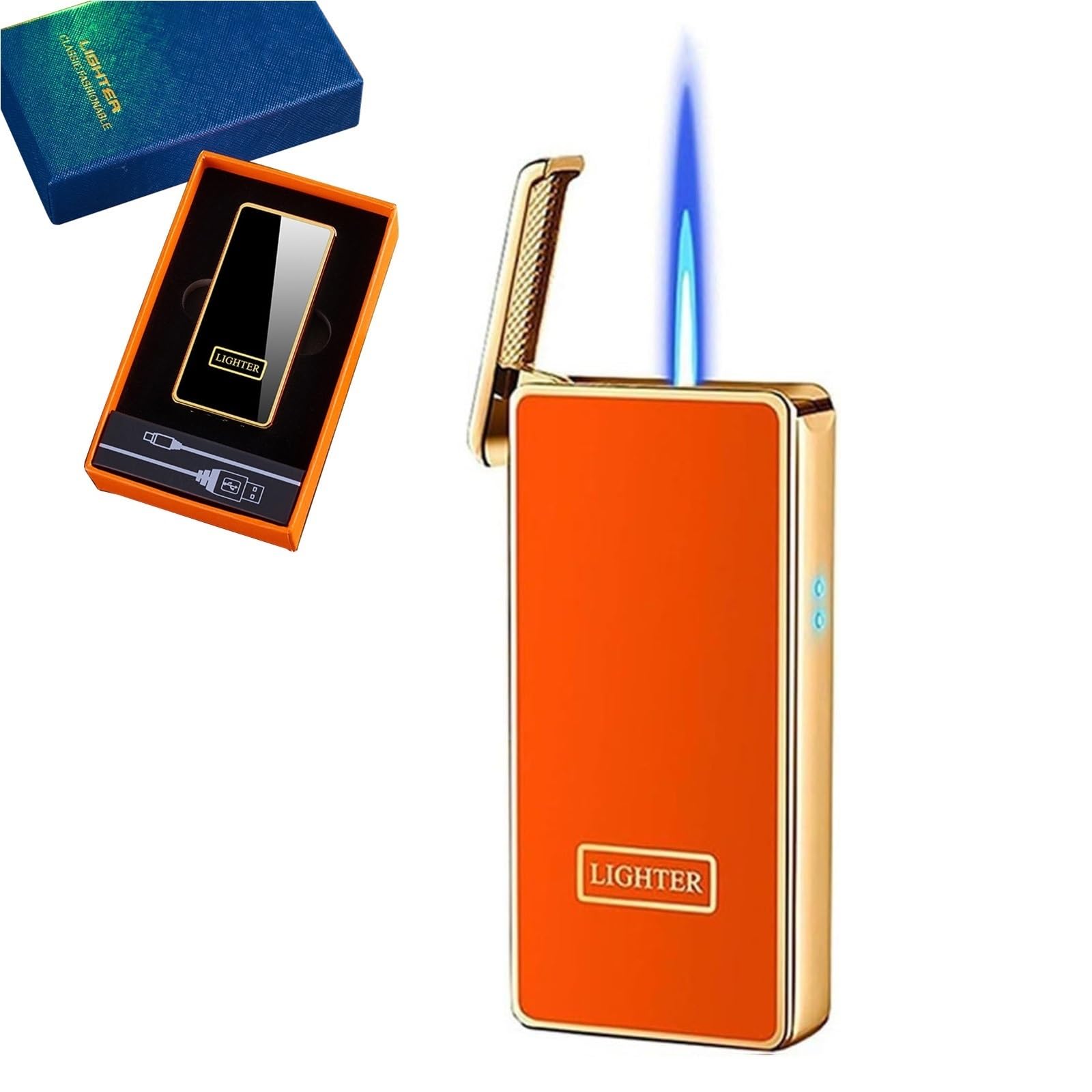 Encendedor activado por voz de gas butano, el regalo de supervivencia perfecto para aventureros