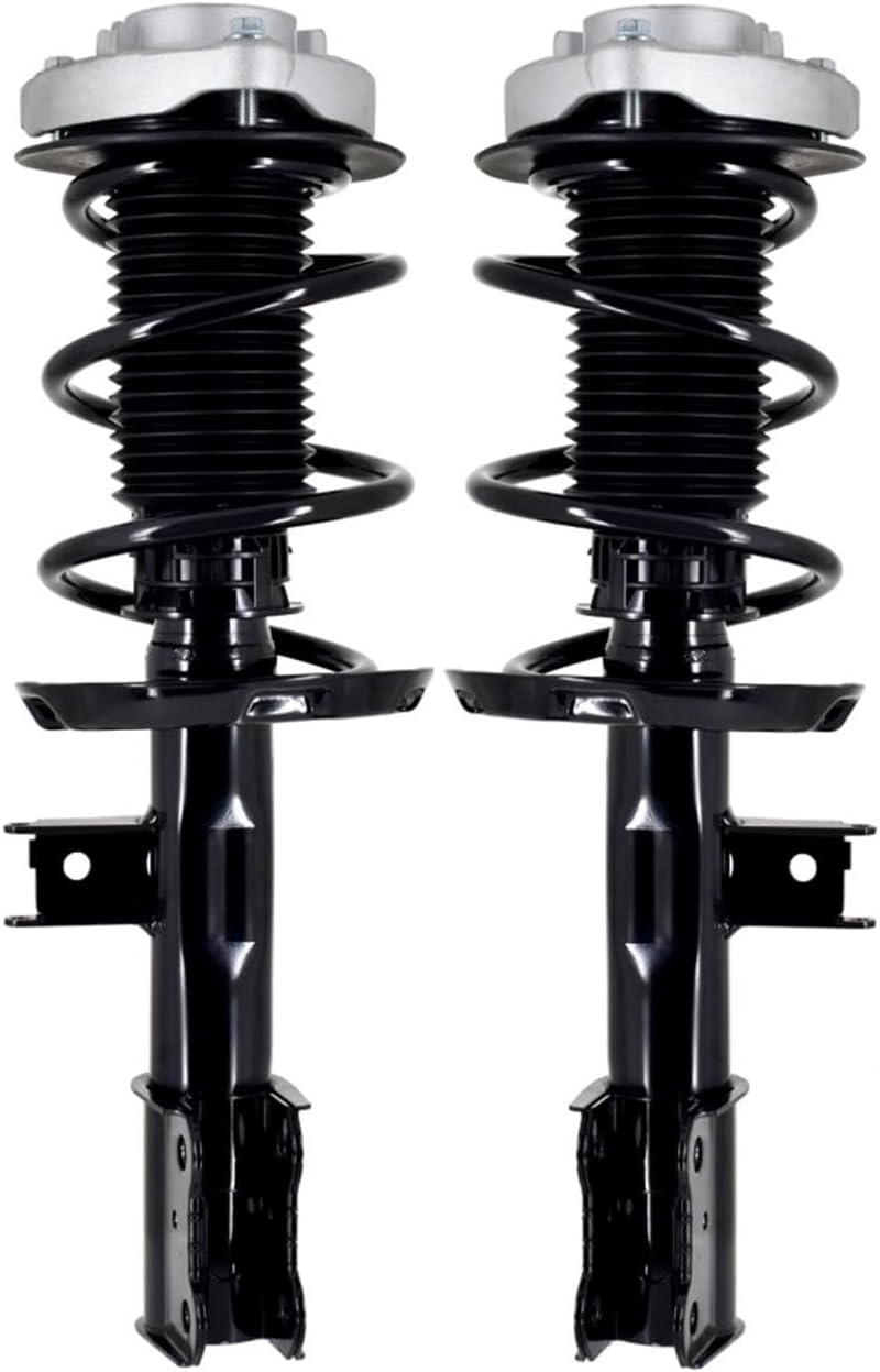 PM Auto Pair of 2 Front Left-Right Quick Complete Strut-Coil Spring For 2014-2018 Mercedes-Benz CLA250 AWD