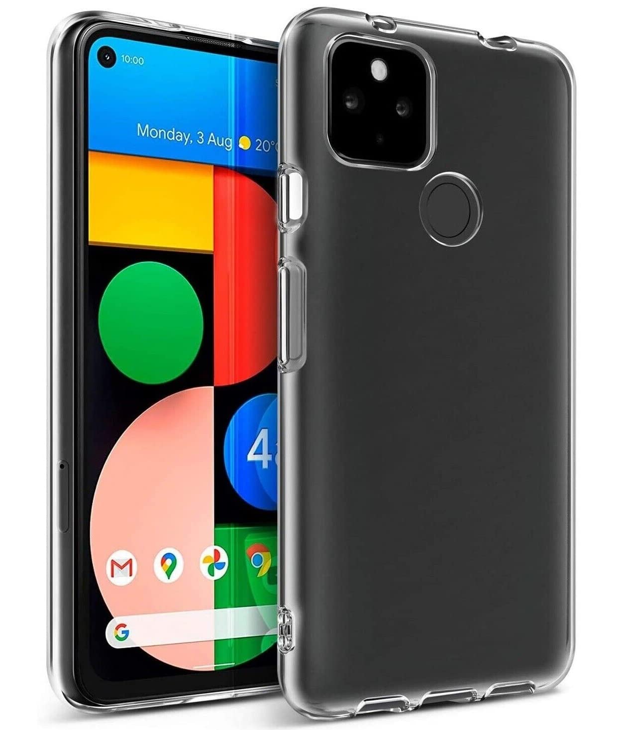 Solimo TPU Mobile Cover (Soft & Flexible Back Case) Transparent for Google Pixel 4A 5G (B0BTT71WHT) Amazon Price History, Amazon Price Tracker