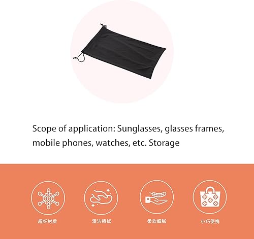 Miniatura 3 de Bolsa para gafas de esquí, funda para Google de esquí, funda para gafas de esquí, bolsa de microfibra de Google para nieve, bolsa protectora de