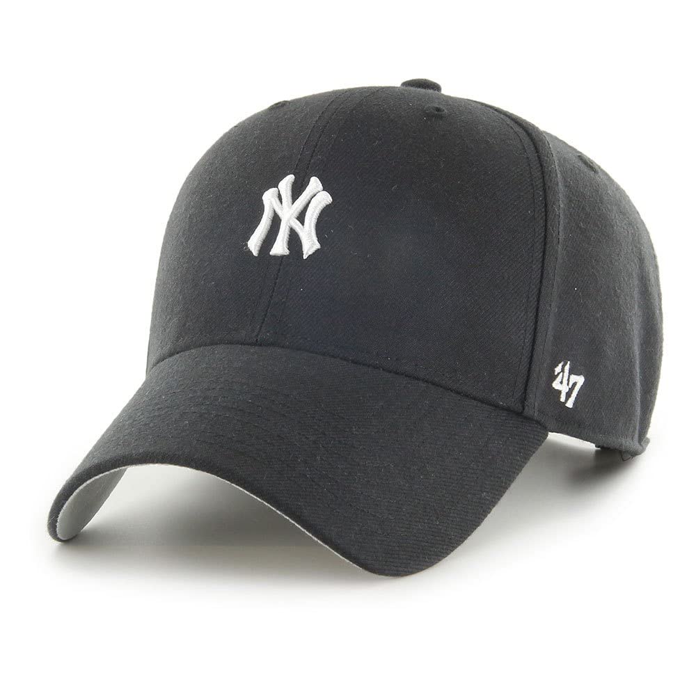 '47 Brand Cap with a Visor, Black, One Size Men's, Black