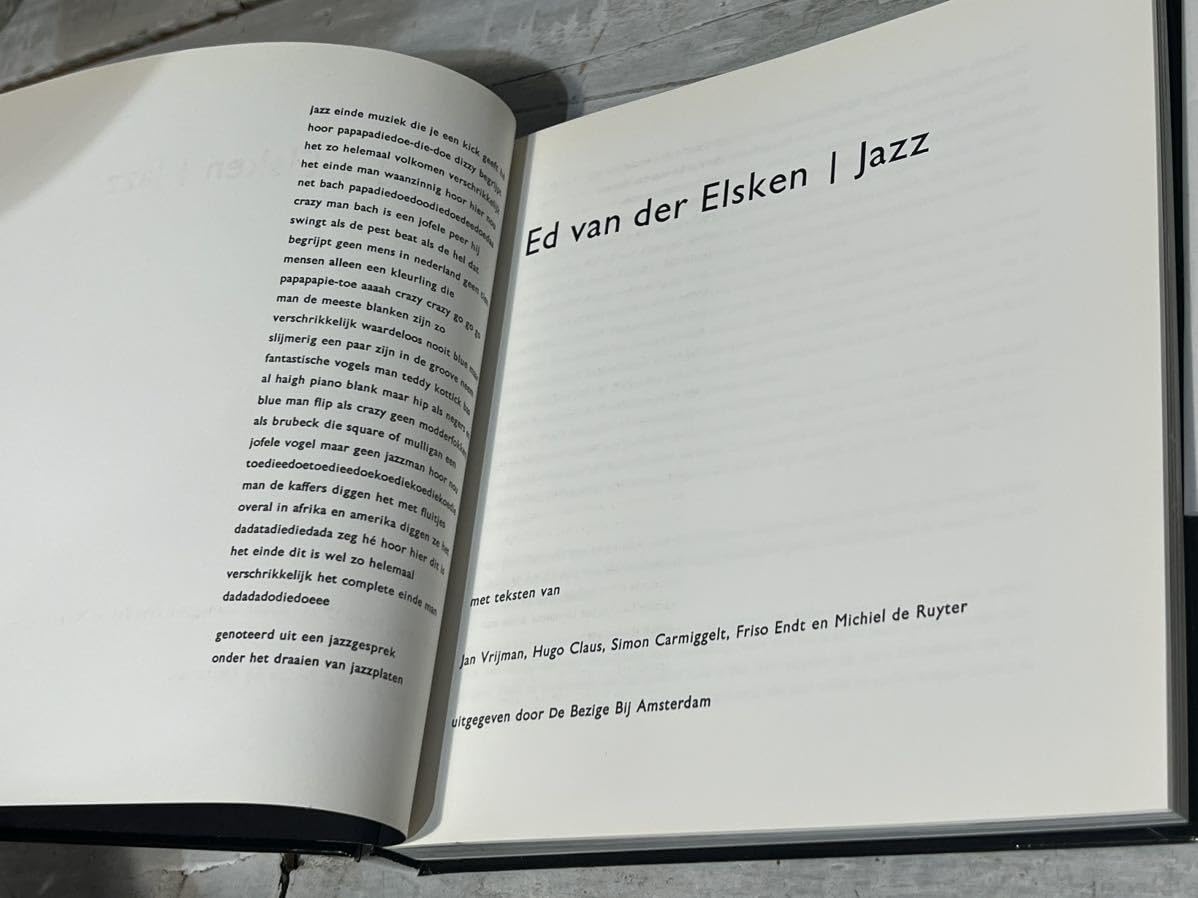 Amazon.co.jp: 限定貴重ビンテージJAZZ Ed Van Der Elsken エド