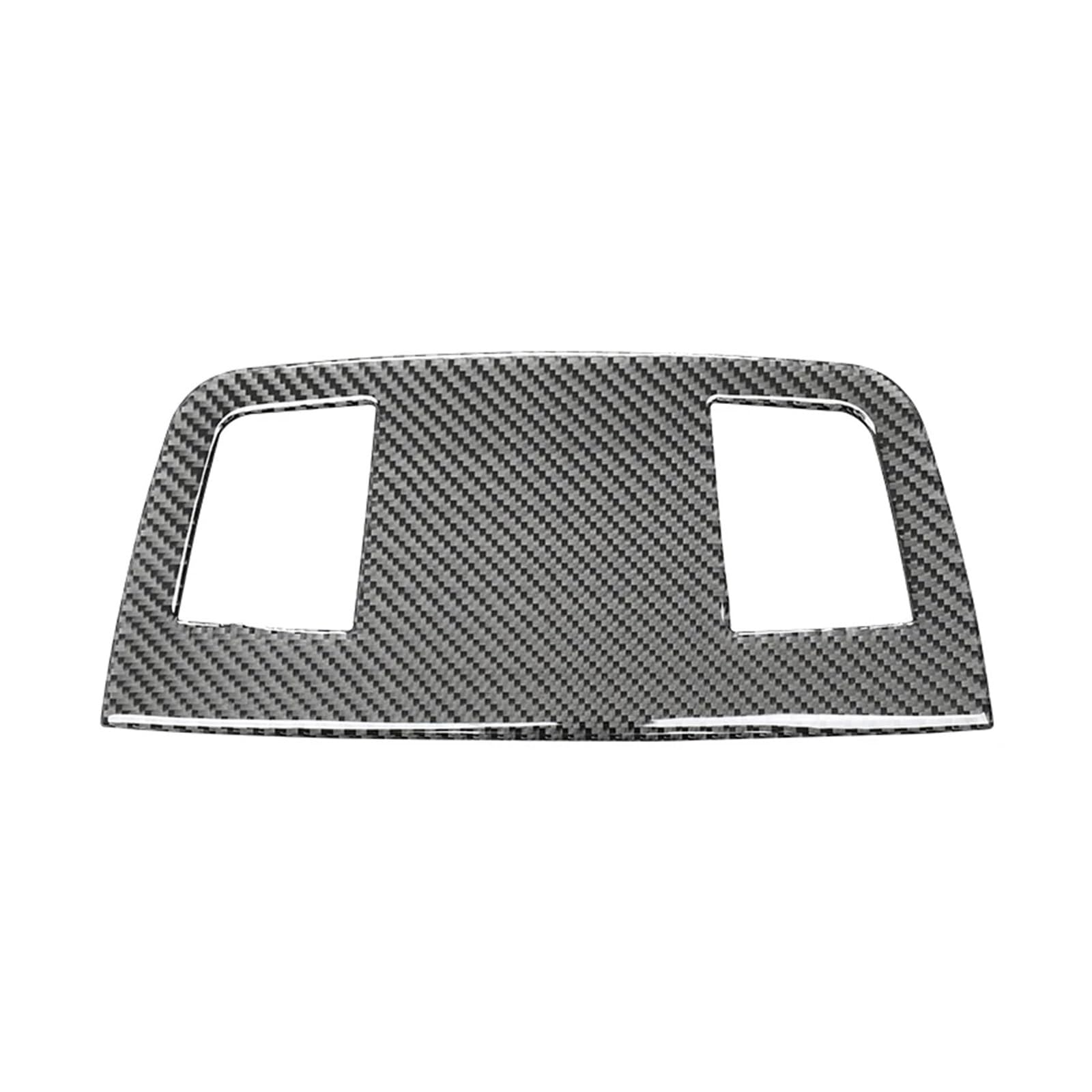 for BMW 3 Series E90 2005-2012 Car Accessories Carbon Fiber Car Instrument Panel Air Conditioner Air Outlet Trim Cover Stickers Car Interior Panel Trim(Black)