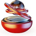 Kwak's Car Air Freshener Solar Energy Rotating Refillable Air Purifier for Car Interior Dashboard Autorotation Decoration Accessories (6 Packs Air Freshener Refill Tablets)