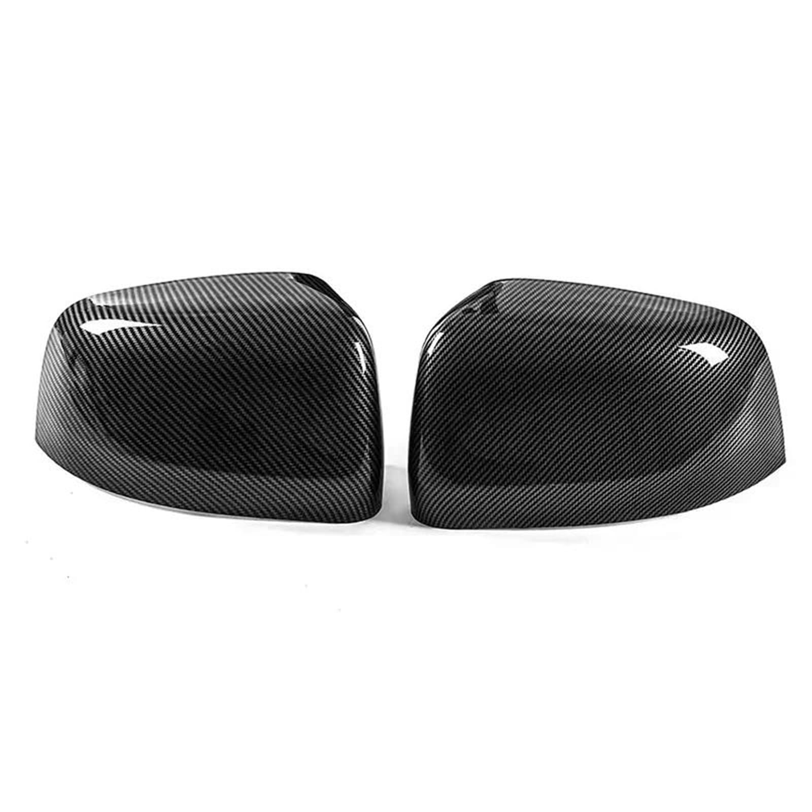 Car Rearview Side Mirror Cover Wing Cap Exterior Door Trim Adhesive Sticker for Jeep for Grand for Cherokee 2011-2020 YIJIAVSX(Carbon Look)