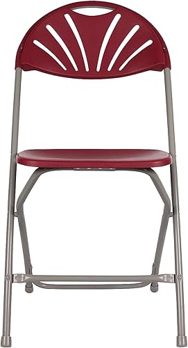 Miniatura 9 de BTEXPERT Fiesta de boda ligera comercial de la silla plegable plástica roja del acontecimiento de la alta capacidad del marco de acero