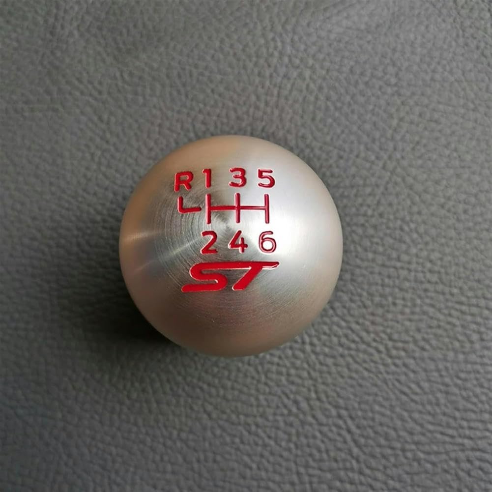 6 Speed Manual for Focus Fiesta RS ST Shift Knob Car Handball Gear Stick Lever Carbon Fibre Aluminium Alloy Gear Shift Knob