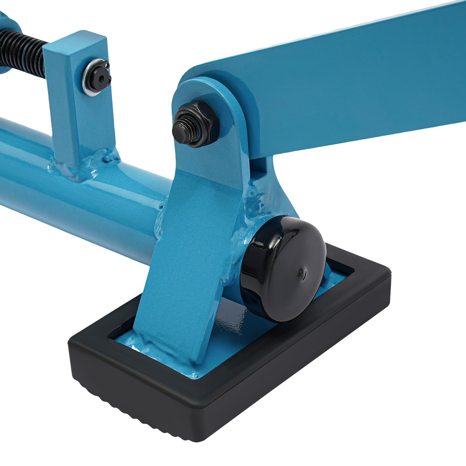 Herramienta de brazo de suspensión con cadena ajustable, herramienta de palanca de suspensión de 500 kg, con alfombrillas de goma elásticas, palanca de eje universal, elevador para sedán y vehículos