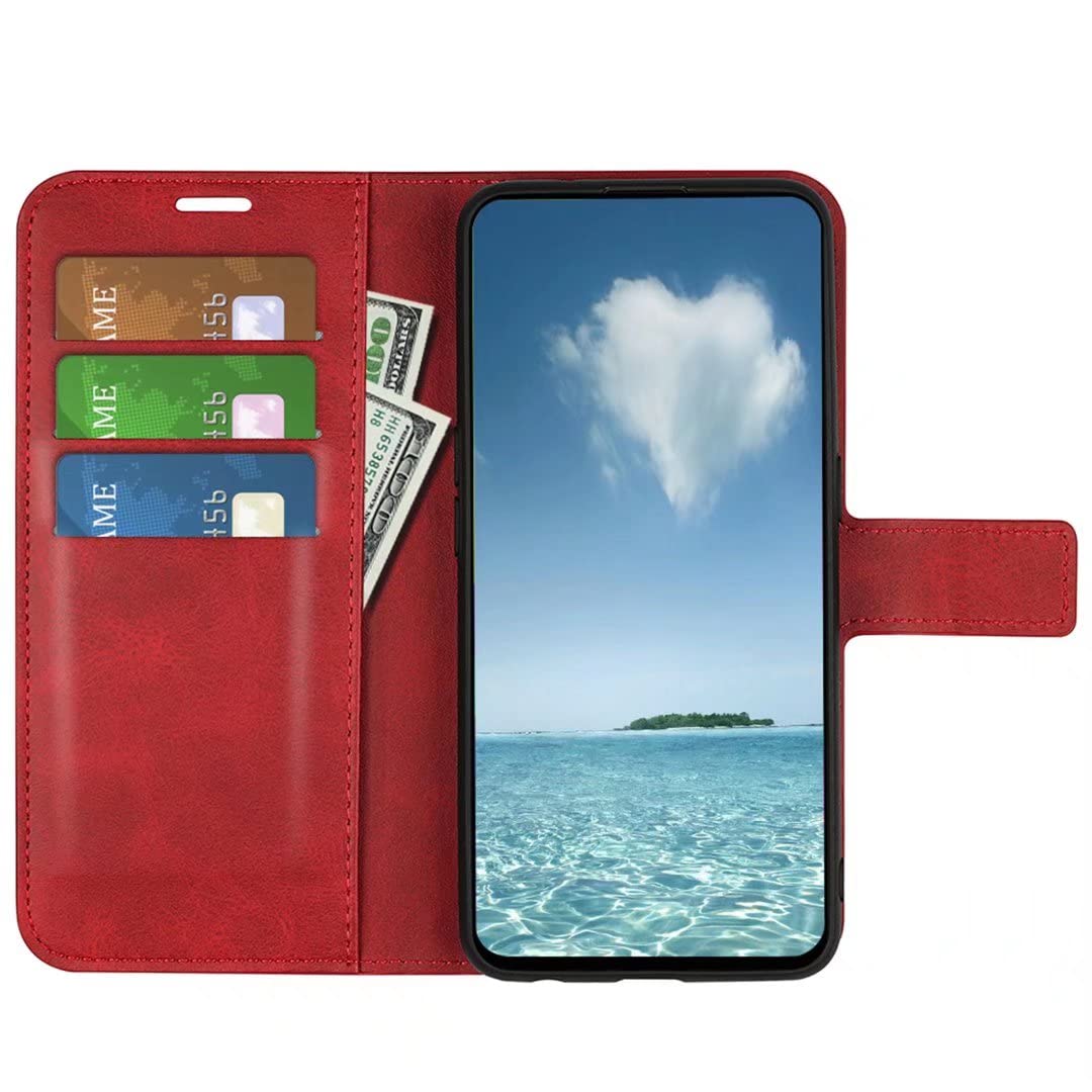 COQUE Custodia Realme GT Neo 2 – Cover In Pelle Flip Con Slot Per Schede E Chiusura Magnetica (Blu)