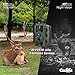 Coolife Trail Game Camera, 21MP 1080P Hunting Wildlife Camera with 3 Infrared...