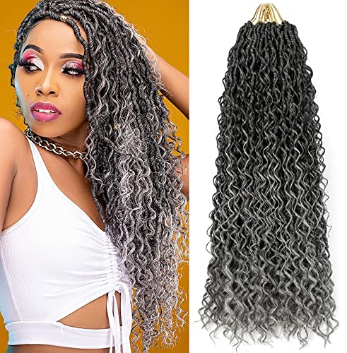 Long Goddess Locs Crochet Hair 22 Inch Boho River Locs