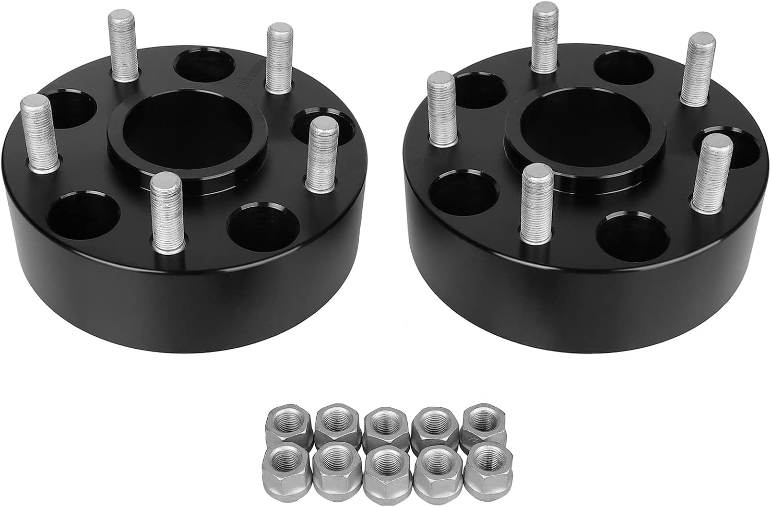 2 inch 5x127mm Hubcentric Wheel Spacer 5 Lug Wheel Adapters 1/2X20 & 71.5 mm Hub Bore for Jeep Wrangler JK Grand Cherokee WJ Commander XK 2pcs
