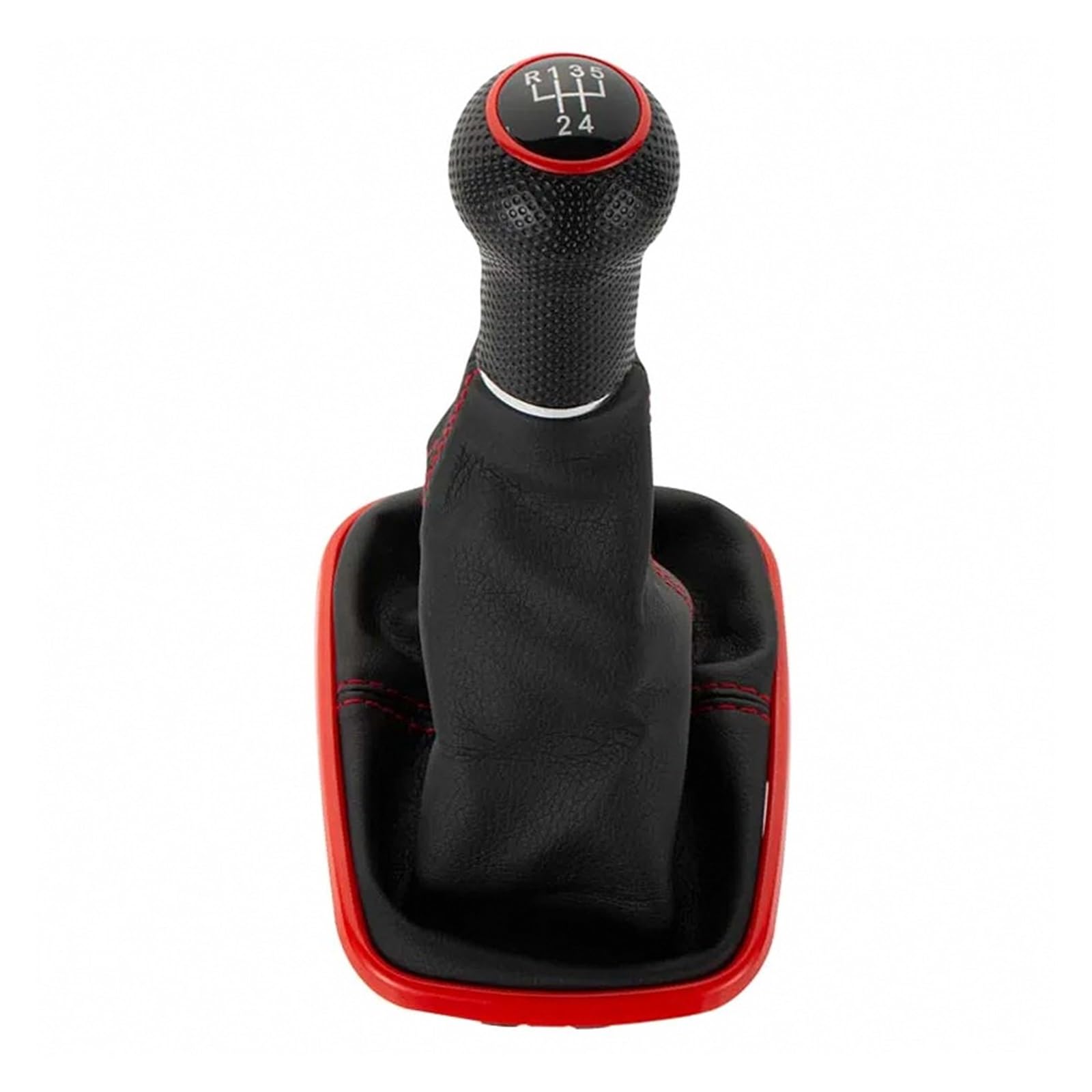 Jsyalmslw Red 5 Speed 12Mm Shift Lever Knob For Vw 1999-2004 For Golf 4 Iv Mk4 For Gti R32 Stylish
