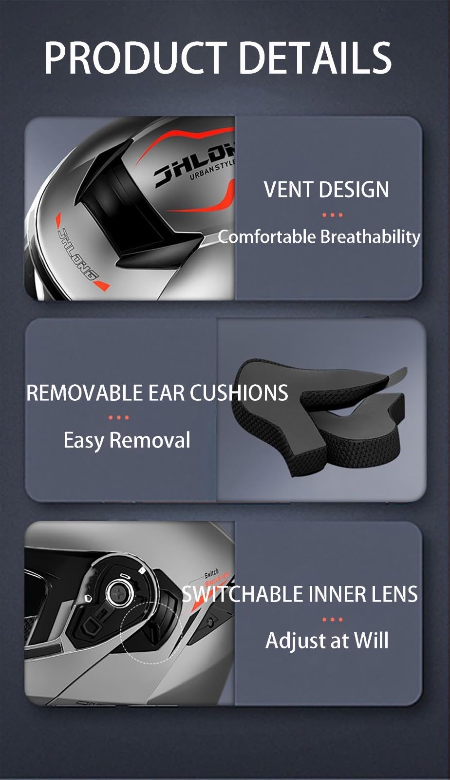 Casco De Moto Modular Bluetooth, Casco Abatible con Doble Visera, Homologado ECE 22.06, Doble Visera Doble Lente Sistema De Ventilación, Guantes, para Adultos, Hombres Y Mujeres A,2X-Large