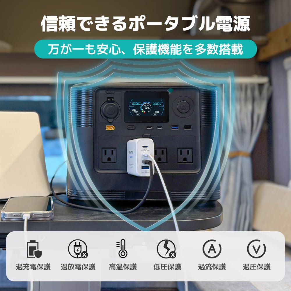 Amazon.co.jp: 【Grade-Aの電池セルを採用】LVYUAN（リョクエン