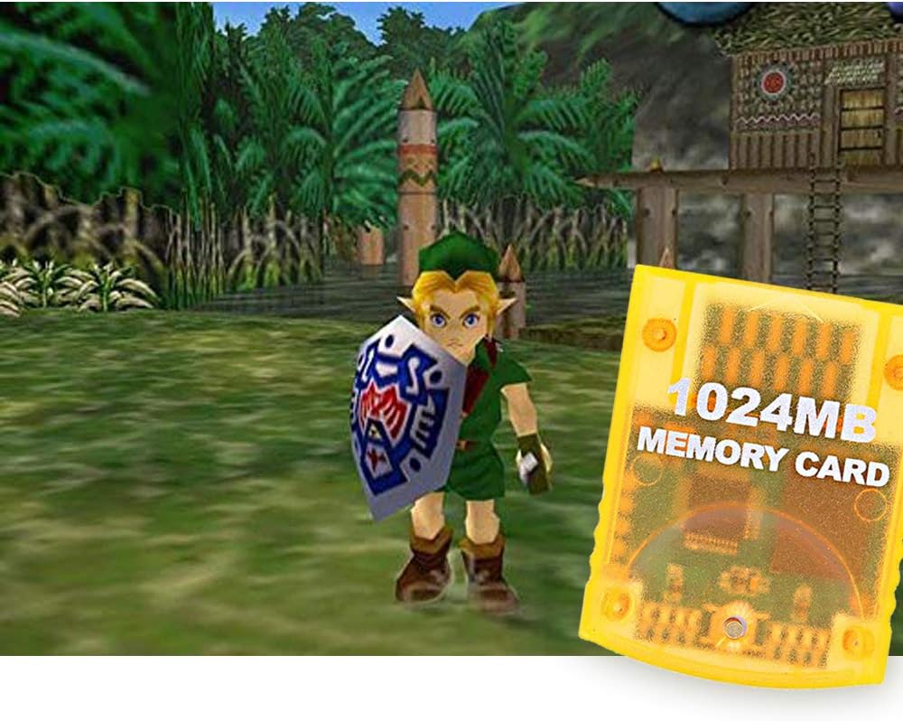 Ssgamer Memory Card 1024MB(8192 Blocks) for Nintendo Wii Game Cube NGC Gc : Video Games