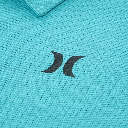 Hurley Performance Polo Shirt, Barracuda Blue, L by Hurley - Used condition - Image 5