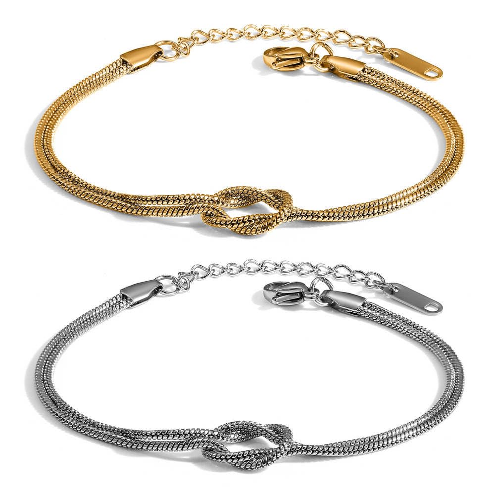 Couple Love Knot Bracelet for Men & Women | Anti Tarnish Waterproof Daily Wear Long Distance Matching Bracelets | Gift for Valentine Day-image-24