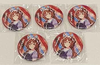 ハルウララ 缶バッジ 制服 缶バッジ おまけ付き ハルウララ 缶バッジ 制服 缶バッジ おまけ付き ハルウララ 缶