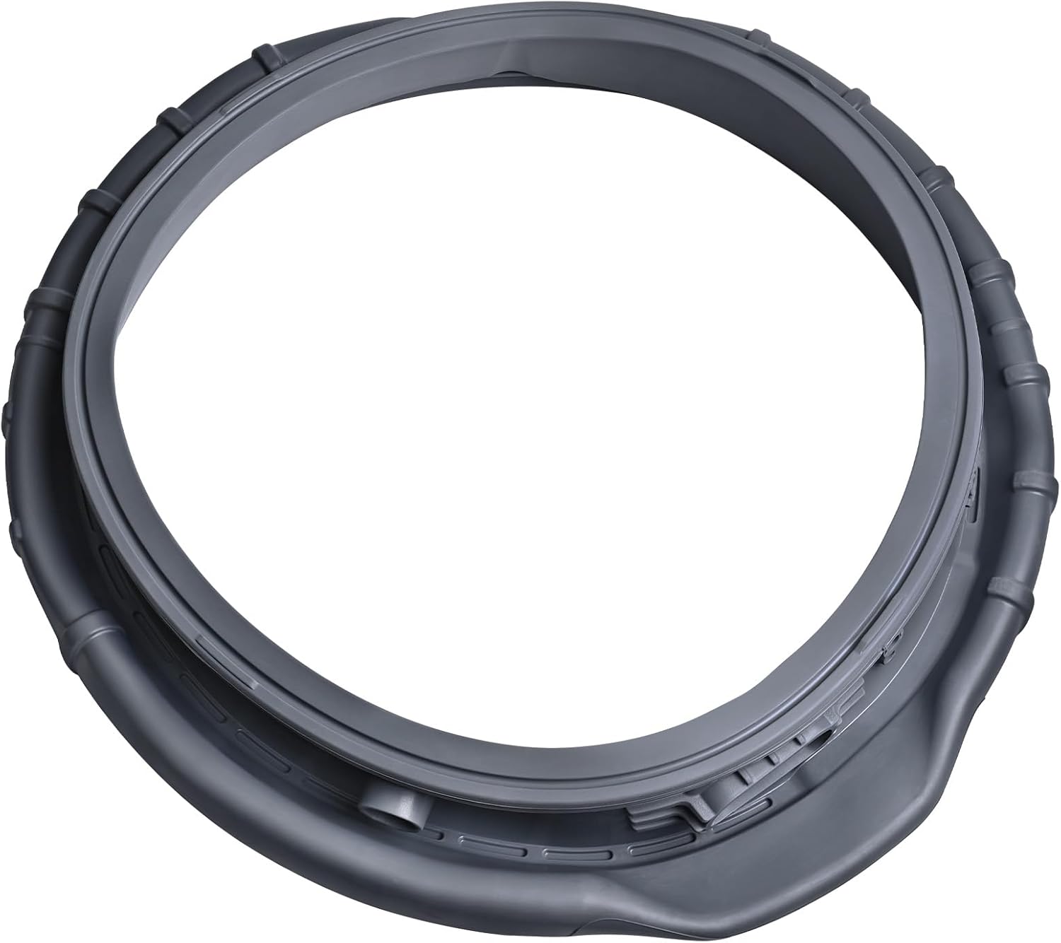 Upgrade WF45T6000AW/A5 Door Seal for Samsung Front Loader Door Seal DC64-03788A X 006 AP6884238 diaphragm Fit WF45R6300AW/US WF45R6100AW/US WF45T6200AW/US WF45B6300AW WF45A6400 WF46BB670 WF50A860