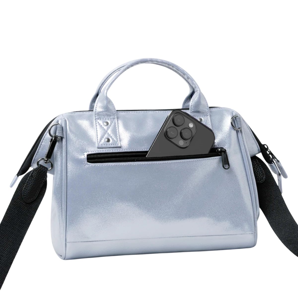 Cabaïa Crossbody Adventurer Medium Fiji silver | Wasserabweisend